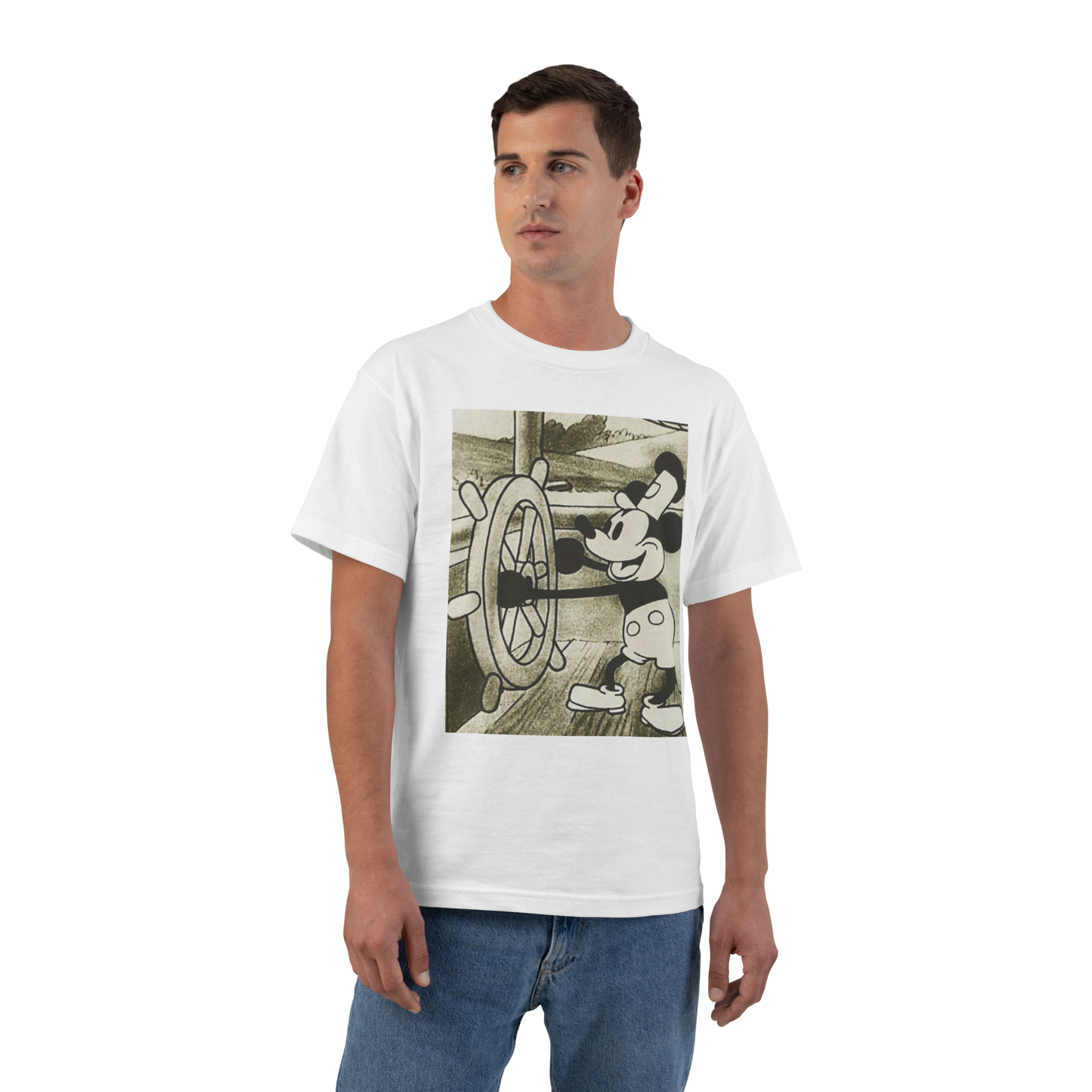 Beefy-T® steamboat willie   Short-Sleeve T-Shirt