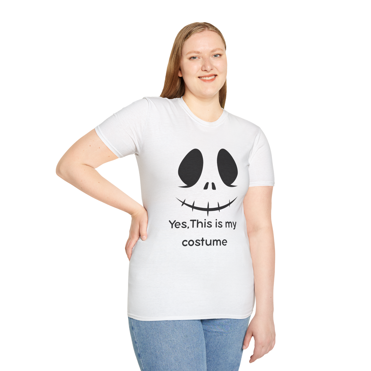 Halloween Costume Tee, Graphic Tee for Halloween, Funny Costume Shirt