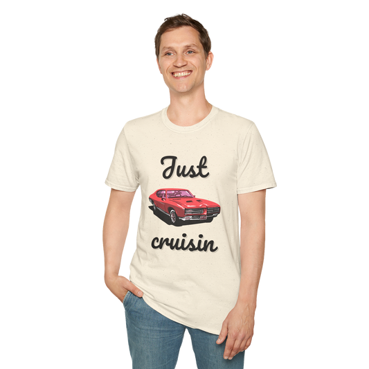 Retro Car Graphic T-Shirt | Just Cruisin' Tee, Vintage T-Shirt