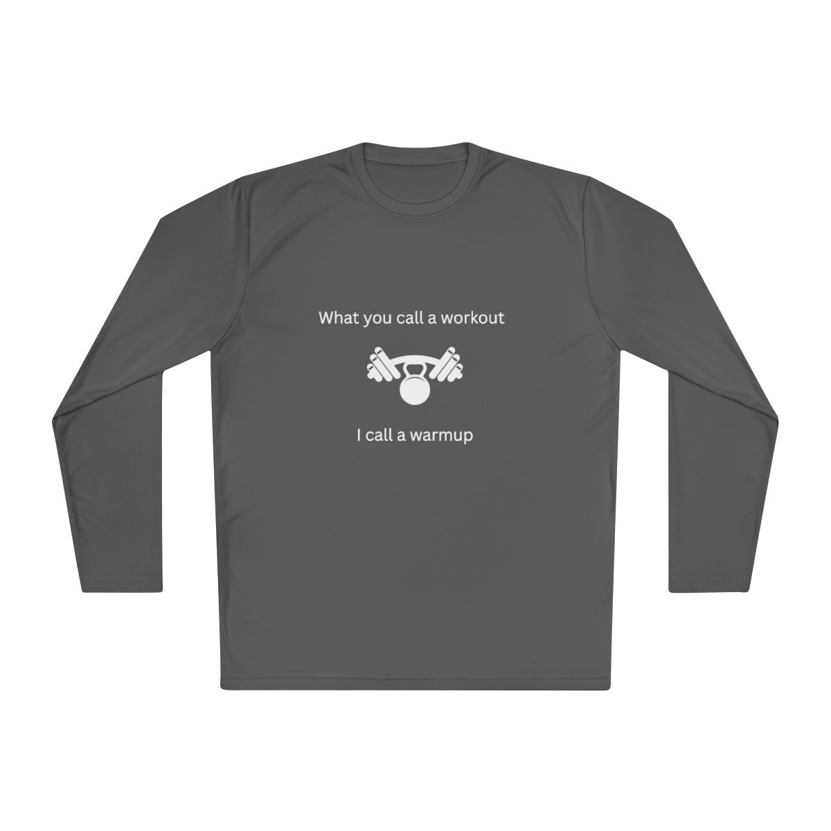 Fitness Humor Long Sleeve Tee, Perfect Workout Shirt for Gym Lovers