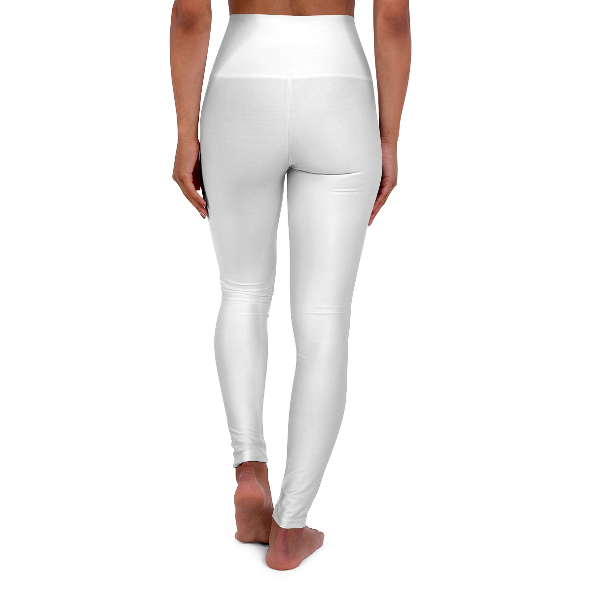 High Waisted Yoga Leggings, Comfortable Workout Trousers, Fitness Apparel