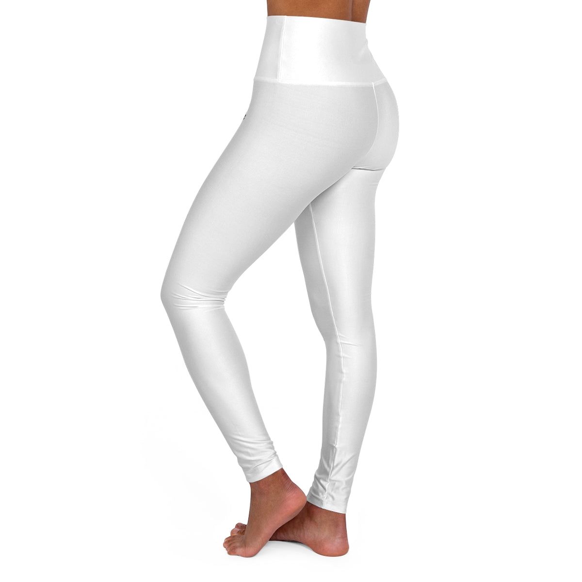 High Waisted Yoga Leggings, Comfortable Workout Trousers, Fitness Apparel