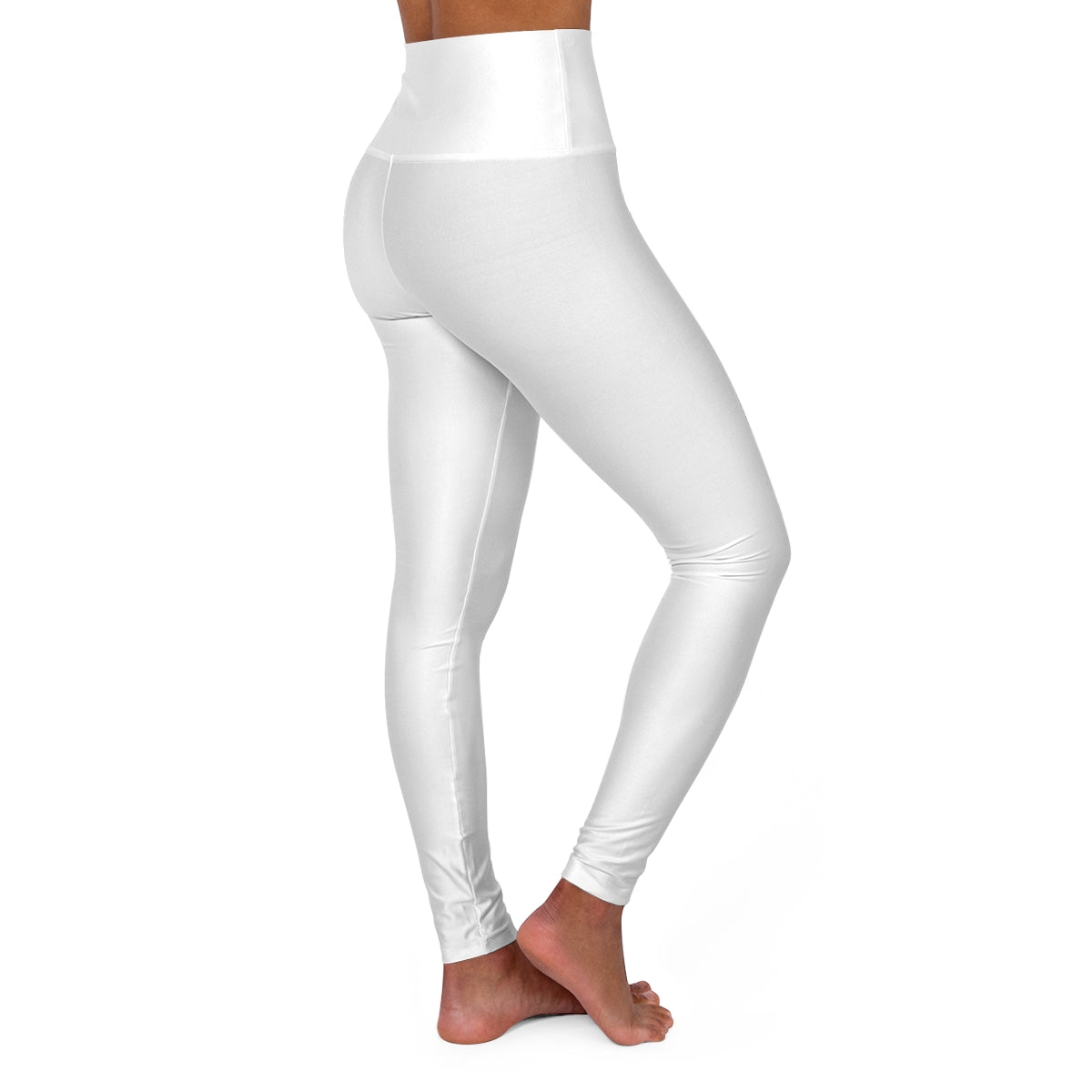 High Waisted Yoga Leggings, Comfortable Workout Trousers, Fitness Apparel