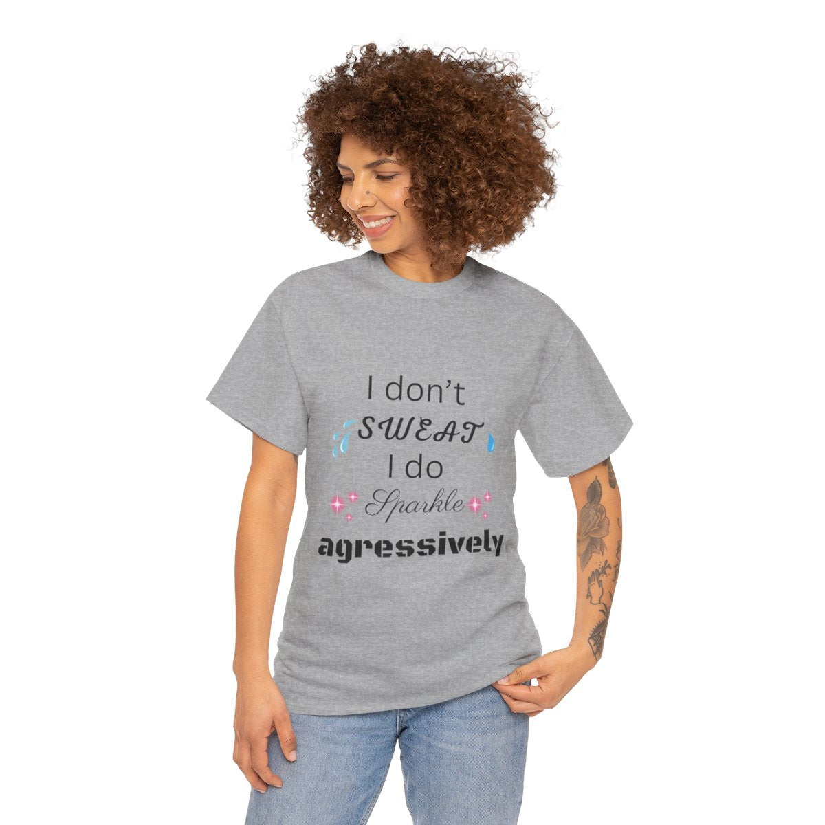 Funny Workout Tee, Casual T-Shirt for Gym Lovers