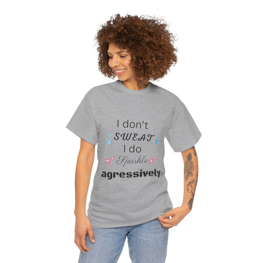 Funny Workout Tee, Casual T-Shirt for Gym Lovers