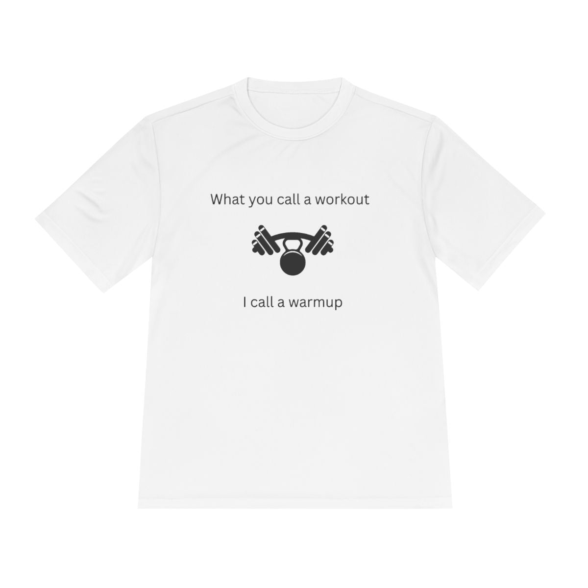 Fitness Humor Tee, Gym Shirt, Workout Gift, Moisture Wicking Tee