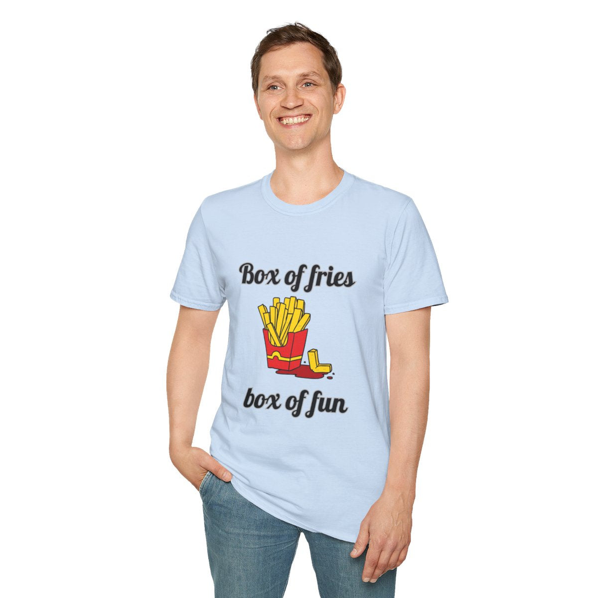Fun Fries Unisex T-Shirt | Casual Wear, Foodie Gift, Summer Vibes,