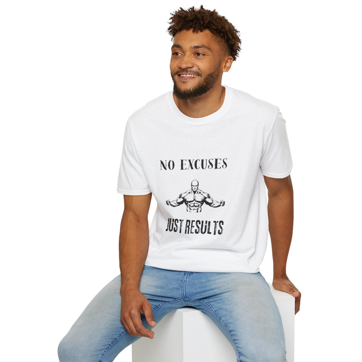 No Excuses Motivational T-Shirt, Fitness Shirt, Workout Tee