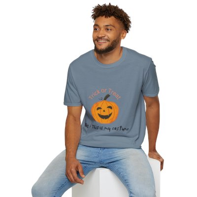 Halloween Pumpkin T-Shirt, Unisex Costume Tee