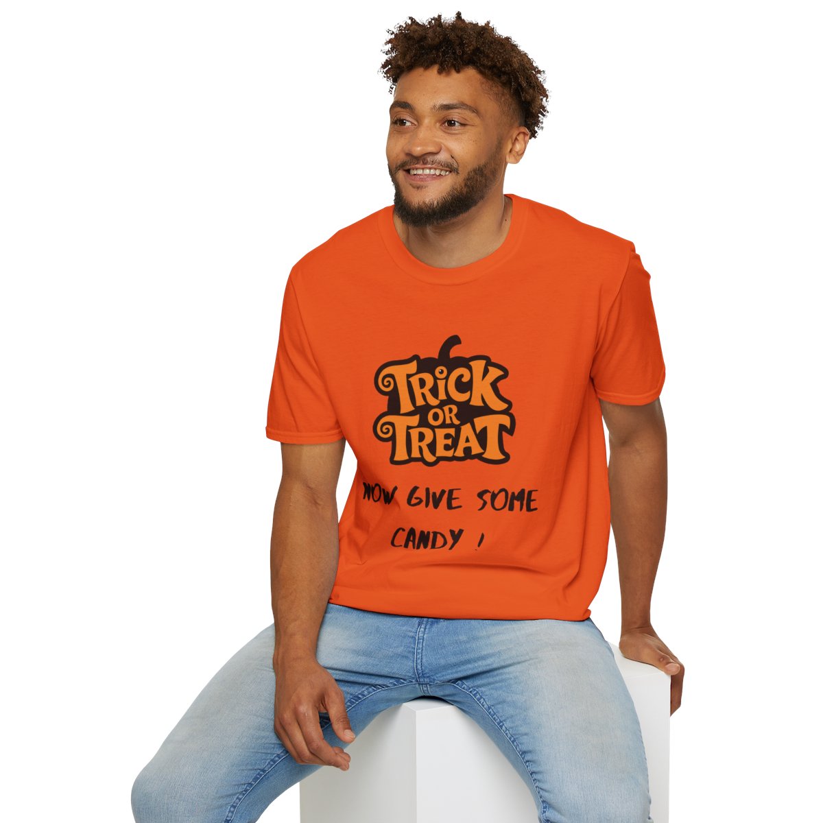 Halloween Unisex T-Shirt, Trick or Treat Shirt, Spooky Season Tee