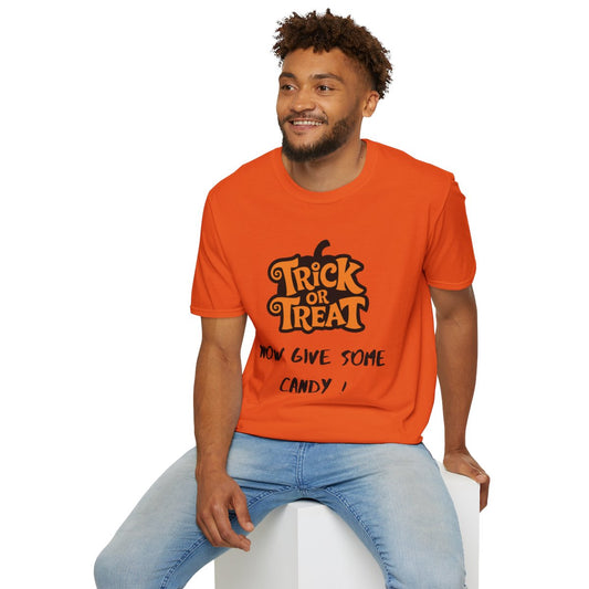 Halloween Unisex T-Shirt, Trick or Treat Shirt, Spooky Season Tee