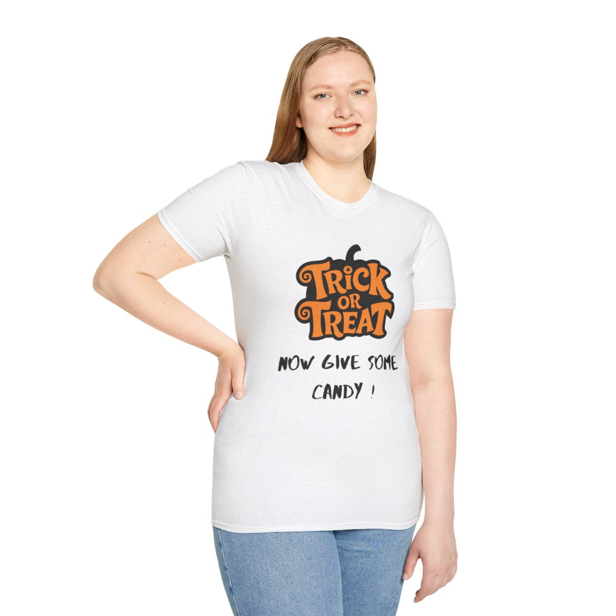 Halloween Unisex T-Shirt, Trick or Treat Shirt, Spooky Season Tee