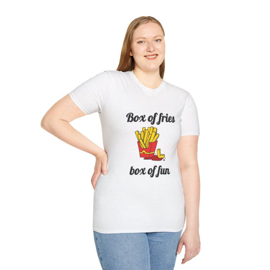 Fun Fries Unisex T-Shirt | Casual Wear, Foodie Gift, Summer Vibes,