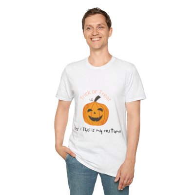 Halloween Pumpkin T-Shirt, Unisex Costume Tee