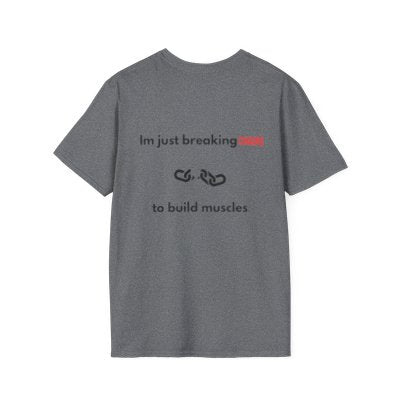 Unisex Softstyle T-Shirt for Fitness Enthusiasts, Casual Wear, Motivational Workout Tee