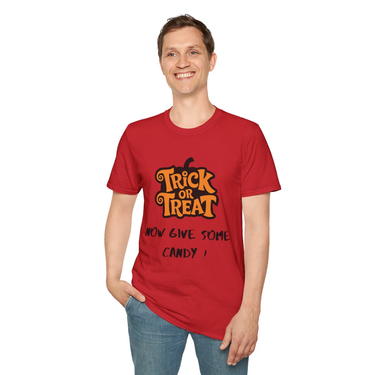 Halloween Unisex T-Shirt, Trick or Treat Shirt, Spooky Season Tee