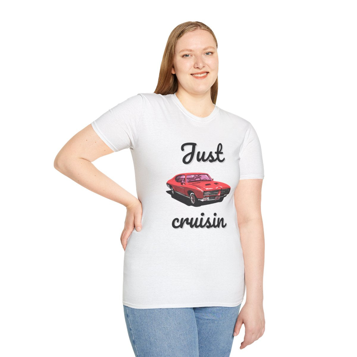 Retro Car Graphic T-Shirt | Just Cruisin' Tee, Vintage T-Shirt