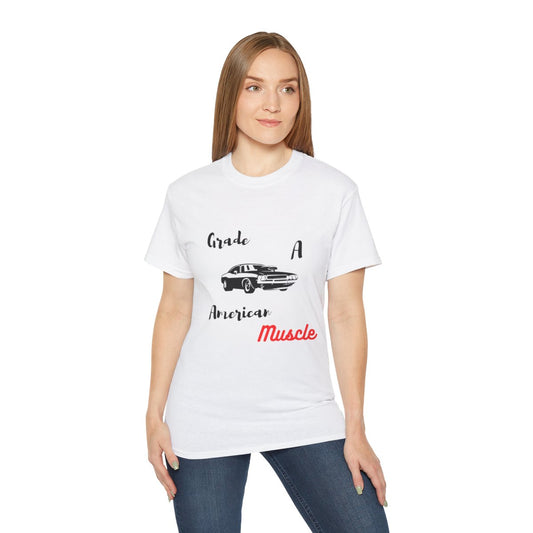 American Muscle Classic Tee, Car Lover Shirt, Vintage Auto Apparel,