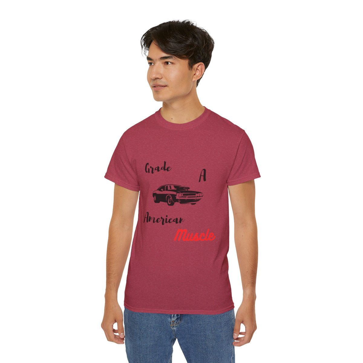 American Muscle Classic Tee, Car Lover Shirt, Vintage Auto Apparel,